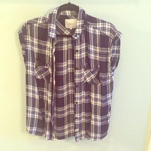 Rails Britt Button Down cobalt SZ Sm